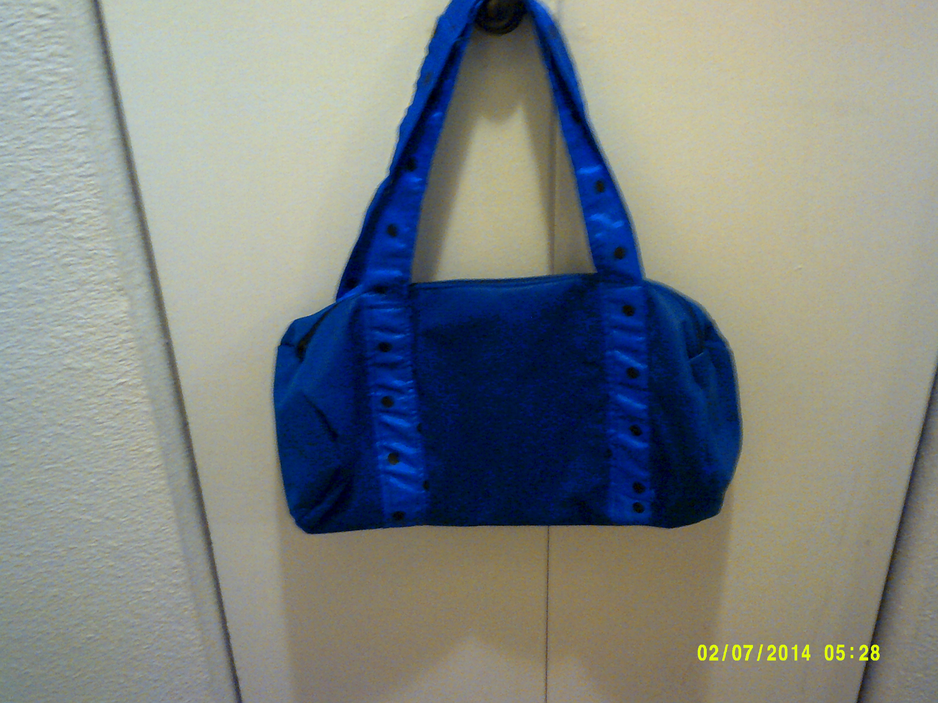 Blue Duffel Bag